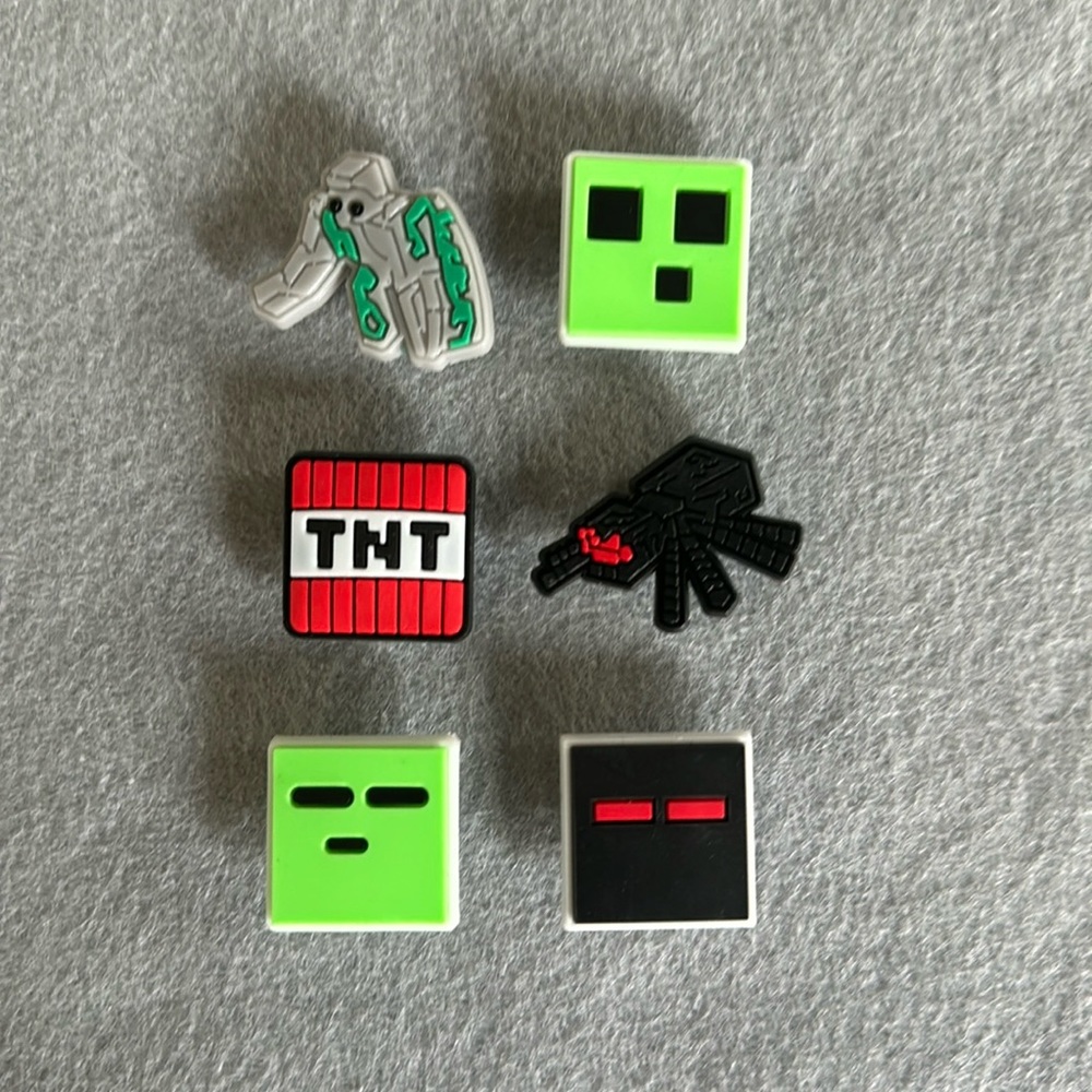 Minecraft Charm Jibbitz